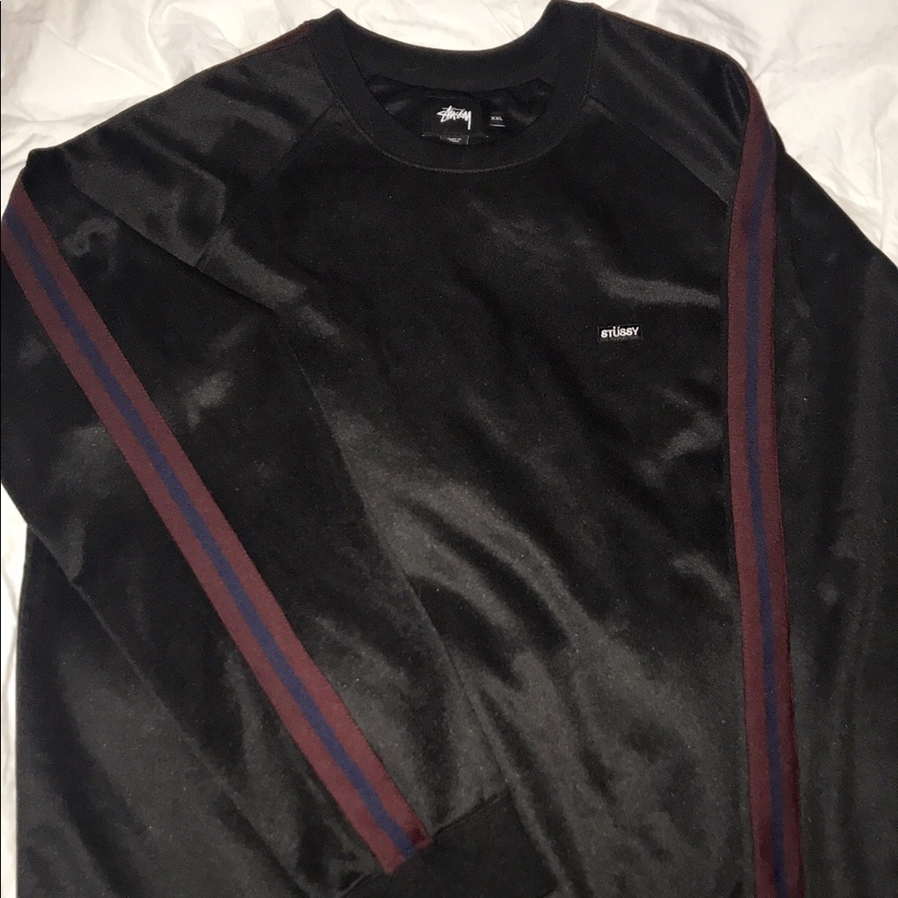 Black Stussy crewneck RN94974 CA28629